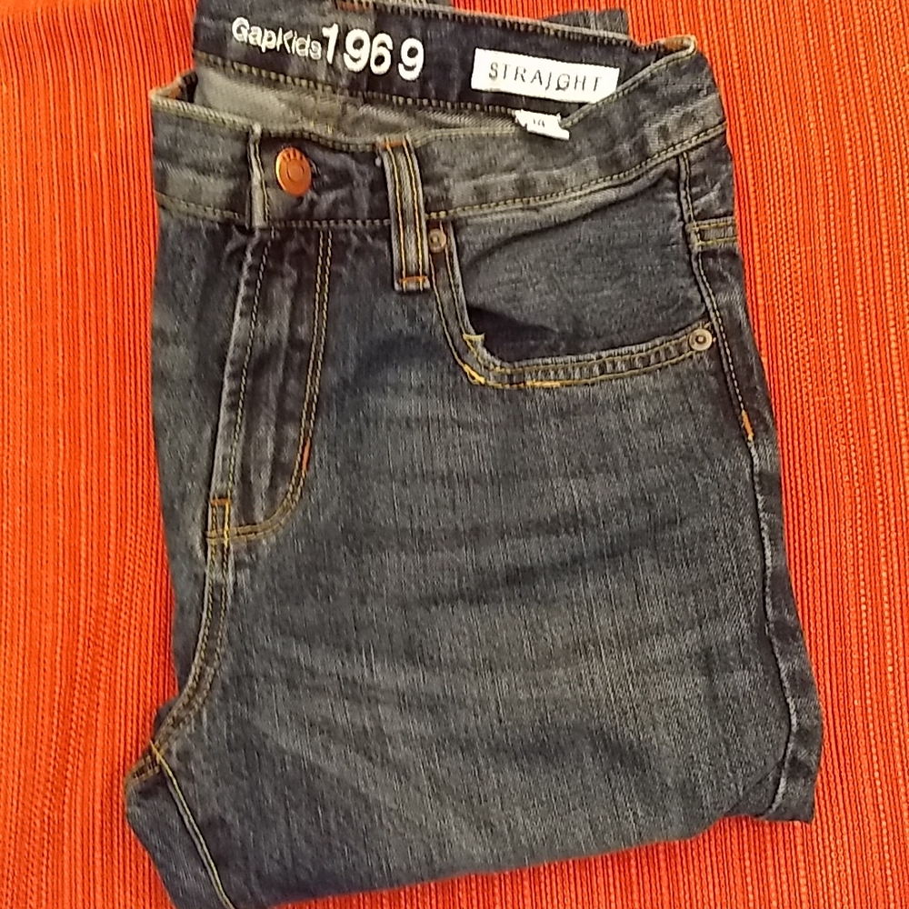 Gap boys jeans sz 14 regular straight fit